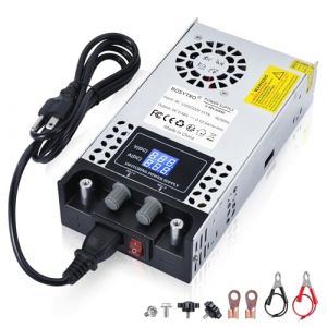 BOSYTRO Alimentation réglable 0-48V 0-12.5A 600W Transformateur 220v 48v alimentation électrique pour bande LED, CCTV, imprimante 3D, radio, caméra, alimentation de laboratoire (BOSYTRO EU, neuf)