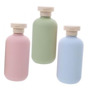 Didiseaon 3 Pi&egrave;ces Bouteilles de Voyage Rechargeables Lot de Couleurs Macaron avec Bouchon &agrave; Rabat &Eacute;tanches pour Lotion Shampooing Gel Portable (Merkowski, neuf)