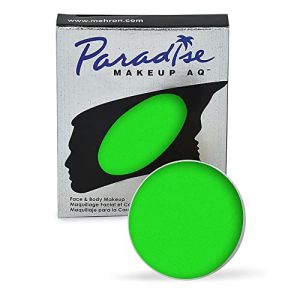 Mehron Paradise Makeup AQ - Martian (vert UV, 7 gr) (Mehron Makeup in Europe, neuf)