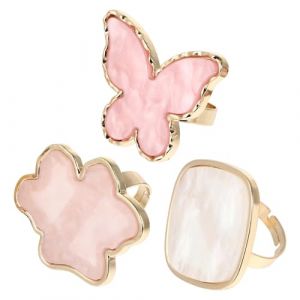 Healeved 3 Pièces Palette D'ongles Clous Vernis à Ongles Néon Peinture D'art D'ongle Support De Bague De Vernis à Ongles Gel De Construction Pastel Métallique Palette De Peinture Résine (Sonieg, neuf)