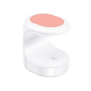 Zymoplas Électrique Mini Sèche-Ongles LED En Forme D'oeuf Voyage Poche Manucure Lampe Ménage Salon Professionnel Éclairage Gel Polonais Lumière, Rose (BeiKuaiFenMa, neuf)