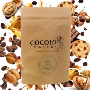 COCOLO CAFF&Egrave; Grillage Artisanal M&eacute;lange "Mel 307" 100% Caf&eacute; en grains Sp&eacute;cialit&eacute; Caf&eacute; Origine Am&eacute;rique du Sud et Asie (250g) (Vlad Sustainable Food, neuf)