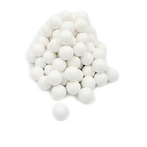 CAAA Lot de 100 balles de Baby-Foot BONZINI Blanches en Plastique (CAAA Billards, Baby-foot et Accessoires, neuf)