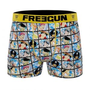 FREEGUN Boxer Homme One Piece (S, All OP4) (FUN_HEAD, neuf)