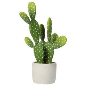 Plante Artificielle de Cactus de 33 cm, Plante Artificielle en Pot, décoration de Plantes, Euphorbia acrurensis, Cactus Artificiel pour la Maison, Le Jardin, Le Bureau, la décoration (Oairse-eu, neuf)