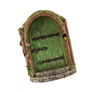 Facynfée Miniature | Portes fées en Bois Fairy Garden | Décor à la Maison Jardin décor Jardin Magique pour Porte d'arbre fée Miniature d'elfes, Accessoires Jardin fée (Evenlyao, neuf)