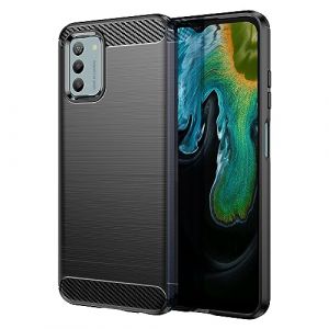 SCL Coque pour Nokia G42 5G Coque Nokia G42 5G [Noir], Effet Fibre de Carbone Gel Grip Housse de Protection [Anti Rayures] [Anti-Collision] Coque Compatible avec Nokia G42 5G (Filber-FR, neuf)
