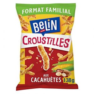 BELIN - Croustilles Cacahuetes Format Familial 138G - Lot De 3 - meilleure offre (Les Trois Mousquetaires, neuf)