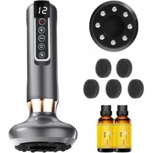Masseur Anti Cellulite,Ventouses Electrique Anti Cellulite,Appareil Anti Cellulite,Ventouses De Massage Contre La Cellulité (Gris Set) (MOSPWDF, neuf)