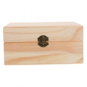 CLISPEED Bo&icirc;te Rangement Huiles Essentielles Bois Solide Fonctionnel Anti-lumi&egrave;re pour Protection et Organisation Support pour Huiles Aromath&eacute;rapie Coffret Pratique No&euml;l (Yeahzl, neuf)