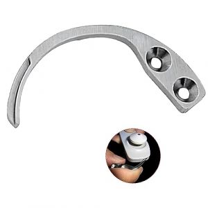 D&eacute;capsuleur manuel l&eacute;ger, alliage de s&eacute;curit&eacute;, d&eacute;tacheur magn&eacute;tique portable, cl&eacute; &agrave; crochet de d&eacute;tachement, accessoire de retrait magn&eacute;tique pour protection antivol (Xintanguk, neuf)