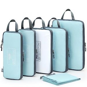G4Free 6 Pi&egrave;ces Organiseurs de Voyage Compression | Oangement Valise Organisateur | Cube d'emballage | Pochette Rangement Valise pour Les Voyages de Vacances (G4Free-Official, neuf)