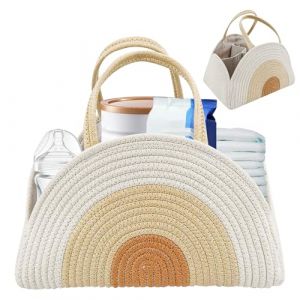 PRITOK Organiseur de sac &agrave; langer pour b&eacute;b&eacute; : organiseur portable avec compartiments et poign&eacute;es, sac &agrave; langer et sac &agrave; langer pour couches et commode &agrave; langer, organiseur de sac (GREENFOODERAN TRADING LTD, neuf)