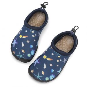 Mishansha Chaussures Aquatiques Enfant S&eacute;chage Rapide Chaussures de Plage Fille Gar&ccedil;on Chaussures d'eau Piscine Antid&eacute;rapantes 34 EU (hasimple, neuf)