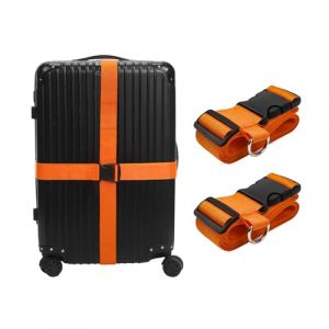 Original Ceintures de Bagages, Ceinture de Voyage pour Siège Auto pour Avion, Ceinture de Siège Auto pour Bagages, Transformer Le Siège Auto en Poussette, 2 Pièces Ceinture de Siège Auto (YCTX, neuf)