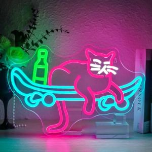 Horseneon be Mine Neon Sign Neon Signs neon mural lampe neon pour mur USB Dimmable Neon Sign Color&eacute; N&eacute;on pour chambre &agrave; coucher Bar Salle de jeux Music Bar Discoth&egrave;que (hello dpx, neuf)