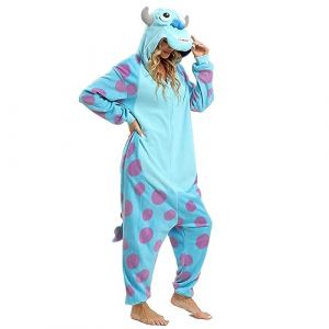 BGOKTA Pyjama Animaux Adulte Costume Cosplay Unisexe Onesies V&ecirc;tements De Nuit Halloween Animal Pyjama Femme Homme (Maikewo-EU, neuf)