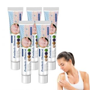 Cr&egrave;me pour soulager l'ecz&eacute;ma - Traitement de la teigne et du pied d'athl&egrave;te - Pour soulager les sympt&ocirc;mes de la teigne, de l'ecz&eacute;ma margin&eacute; de Hebra, du pied d'athl&egrave;te et de, 20 g. (5 pi&egrave;ces) (WUHANSHIBOHEMAOMAOYIYOUXIANGONGSI, neuf)