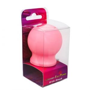 Rechory Masseur de l&egrave;vres &ndash; Outils de maquillage en silicone avec pinceau | Petit outil de massage pour appliquer le rouge &agrave; l&egrave;vres, la maison, les voyages, les f&ecirc;tes, les vacances, les s&eacute;ances photo (Renchey, neuf)