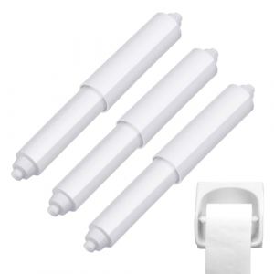 3 Pi&egrave;ces Porte-Papier de Toilette, Rouleaux de Papier Toilette de Rechange en Plastique &agrave; Ressort, pour Salle de Bain et Cuisine (LMINGMING, neuf)