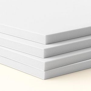 Pegasus Lot de 4 plaques rigides blanches A4 &eacute;paisseur 10 mm Alternative au carton plume, l&eacute;g&egrave;re, imperm&eacute;able et durable pour impression et affiche (A4-21 x 29,7 cm) (GOYA PRINT, neuf)