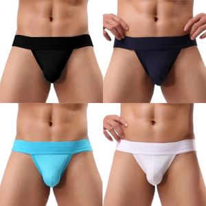 Summer Code Homme Sexy Slip sous-vêtement Ficelle, Lot de 4 Mixte, Medium (Summer Code Store, neuf)