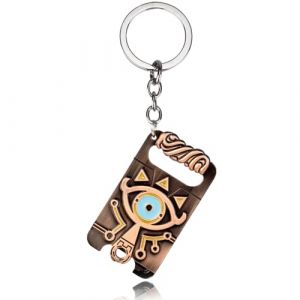 Porte Clés Zelda, Zelda Porte-clés en métal, Porte Clef Zelda, Porte Clef Anime, Porte-clés avec Pendentifs, Zelda Keychain, Zelda Accessoire pour Enfants Fans (Performers-EU, neuf)