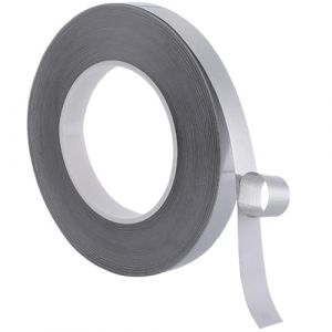 GORGECRAFT Ruban de Bordure de Papier Peint Flexible Argenté de 50mX15mm Moulure Murale Bandes de Calfeutrage Auto-Adhésives Finition Miroir Bord de Carrelage Lignes Décoratives Décoration D'Intérieur (GORGECRAFT FR, neuf)