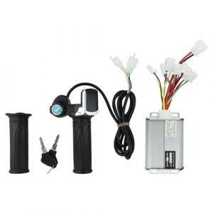 Contrôleur de vélo électrique 24 V-48 V - Moteur brossé - Poignée de contrôle de vitesse - Compatible avec les scooters électriques de 250 W-1000 W (48 V 1000 W) (youwort, neuf)