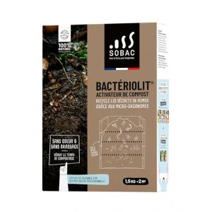 Activateur de Compost Bacteriolit (2 sachets pour 2 composteurs) (Chalain Market, neuf)
