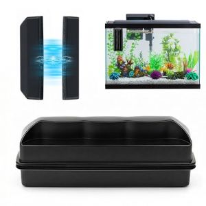 SHIQUAN Aimant Aquarium Nettoyage, Nettoyage Vitre Aquarium, Magnetic Fish Tank Algues Cleaner, Accessoire Aquarium, pour Le Nettoyage du Verre d'une &eacute;paisseur de &le;6 mm (SHIQUA, neuf)