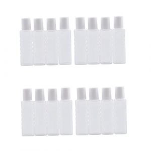 Didiseaon 20 Pièces bouteille de solution de soin petite bouteille à presser bouteilles flacons caisses plastique rangement malette rangement plastique mini-bouteille bouteille vide (Merkowski, neuf)