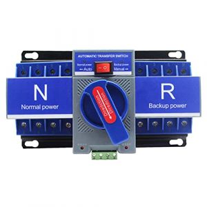 EUPXRHY 4P 63A 380V Inverseur de Source Automatique Commutateur de Transfert de Puissance Double Commutateurs de Sélection électriques Commutateur de Transfert Automatique à Double Alimentation,25a (HUAIYINGS US, neuf)