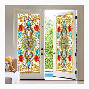 Siunwdiy Film Vitrail occultant pour fen&ecirc;tre Salle de Bain,Film De Fen&ecirc;tre Intimit&eacute; La Fen&ecirc;tre Vitre Autocollant Opaque D&eacute;coratif Vitrail Film pour Vitre,14,60x100cm(24x39inch) (Siunwdiy Seller, neuf)