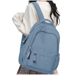 HYC00 Sac &agrave; Dos College Fille Gar&ccedil;ons Ado Sacs a Dos Scolaires Cartable Fille Coll&egrave;ge Sac D'&eacute;cole Unisexe Sacs &agrave; Dos Loisir Backpack Daypacks D&eacute;contract&eacute; Bag College Pack pour Femmes Hommes,Bleu Royal (SUNMOP, neuf)