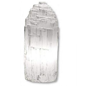 WLM Lampe min&eacute;rale en s&eacute;l&eacute;nite 20 cm (Encens ⭐⭐⭐⭐⭐, neuf)