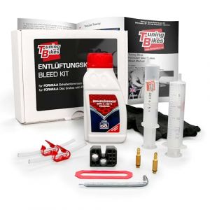 TB Kit de Purge pour Freins à Disque Formula - kit de Purge avec Liquide de Frein DOT4 - pour Freins de vélo (Tuning-Bikes, neuf)