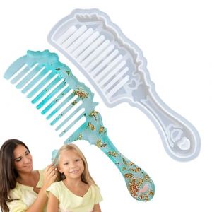 Moules en silicone pour brosse &agrave; cheveux | Moules en silicone pour brosses &agrave; cheveux et bijoux pour accessoires de moulage de r&eacute;sine (shegys, neuf)