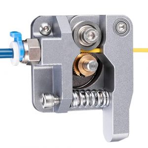 Upgraded Creality Ender 3 All Metal MK-8 Extruder Feeder Drive1.75mm Filament for Ender 3 Pro, Ender 5/5 Plus/Pro, CR-10 Series, CR-10S, CR 20/20 Pro 3D Printer, Gray Aluminum Block Bowden Extruder (Comgrow EU, neuf)