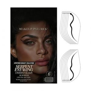 Eventerde Autocollants Pour Le Maquillage Du Visage,Imperméable 6 Paires Longue Durée Fournitures de Vacances | Noyau - pour le Visage Costume de Voyage Événements Cosplay Maquillage Fête Spectacle (windyday, neuf)