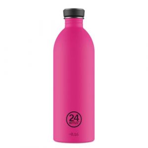 24Bottles Urban Bottle Gourde 1 litre en acier inoxydable, bouteille avec bouchon 100 % herm&eacute;tique ultra l&eacute;g&egrave;re, bouteille de sport sans BPA, gourdes &eacute;cologiques design italien [non thermique]Stone (TimeAffair Shop, neuf)