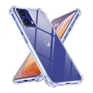 Xiltlly Coque pour Motorola Moto G85 5G, Ultra Fine Transparent &Eacute;tui de Protection en Antichoc Silicone Clair Mince Souple TPU avec Coins Renforc&eacute;s Bumper Housse pour Motorola Moto G85 6.67" (WANGZHICHENGEU, neuf)