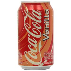 Coca Cola Vanilla Flavoured Drink 355 ml (Pack of 12) (LOGAN MALL, neuf)