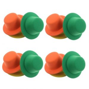 Mikinona 12 Pi&egrave;ces Couvre-chef Chapeau Bec De Canard Pour Enfants Mini Chapeau Avec Clip Avec Clip Bec De Canard Pince &agrave; Cheveux (Dawn Cedar, neuf)