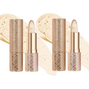 Color Changing Lipstick,Encre A Levre Sans Transfert,Rouge &agrave; L&egrave;vres Longue Tenue Paillet&eacute;,Rouge &agrave; L&egrave;vre Permanent,Transferproof Color Changing Lipstick For Older Women,Maquillage Cor&eacute;en (Argent*2) (xiaxiappa99, neuf)