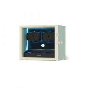 XTELARY Remontoir pour 4/6/8/12 montres automatiques, Remontoir automatique verrouillable avec compartiments suppl&eacute;mentaires pour montres, 4 modes de rotation, coussinets flexibles pour montres (XTELAEY Store - DE, neuf)