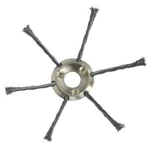Fil de désherbage, tête de fil de désherbage, suceur plat en fil d'acier 2024, brosse de désherbage, accessoires de coupe d'irrigation, brosse de désherbage pour pavés, joints de trottoir (futbenat, neuf)