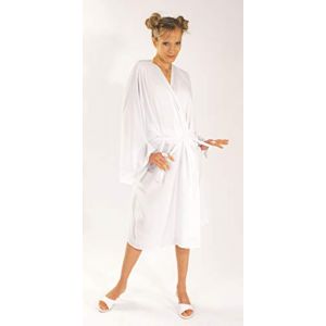 PEIGNOIR KIMONO COIFFEUR BLANC (HYPERCUT, neuf)