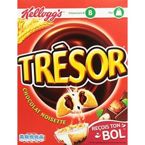 Kellogg's Céréales Trésor Chocolat Noisette 400 g (La Famille à Table! - LFàT!, neuf)
