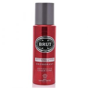 BRUT - Déodorant Atomiseur Attraction Totale 200Ml - Lot De 4 - Vendu Par Lot (AbcMarket, neuf)